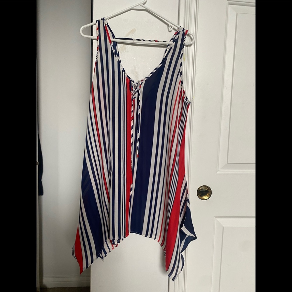 Francesca’s sheer thin dress / swim cover up - size S/M
